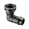 Pope 19mm Barbed x 15mm BSP Poly Threaded Female Elbow - 3 Pack
