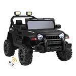 Mazam Kids Ride on Cars 12V Electric Toy Jeep Black