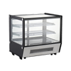 Exquisite Counter Top Square Cake Display Refrigerators 120 Litre