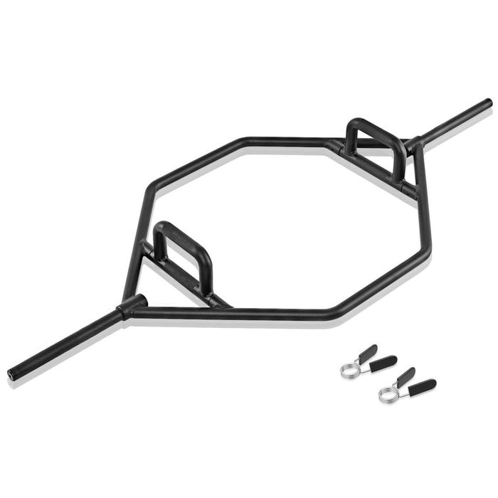 Costway Olympic Hex Bar Black