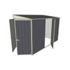 Build-a-Shed 1.5 x 3.0 x 2.0m Skillion Single Hinged Side Door Shed - Grey