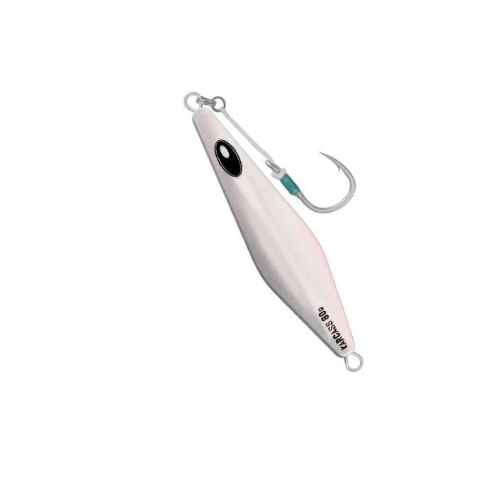 Halco Karcass Slow Pitch Fishing Metal Jig 80g H91 Silver Shadow