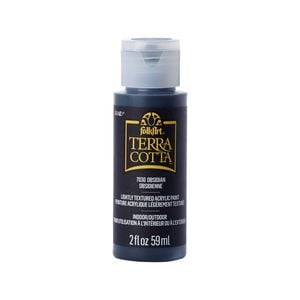 Folkart Terracotta Paint 59ml Obsidian