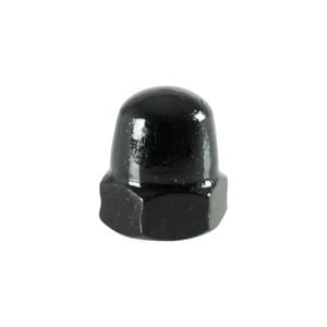 Pinnacle M6 Black Ruspert Dome Nut - 8 Pack