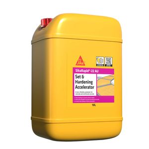 Sika 10L Orange SikaRapid-22 AU Set and Hardener Concrete Accelerator