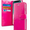 Goospery Magsafe Bluemoon Diary For Galaxy S24 Fe - Hot Pink