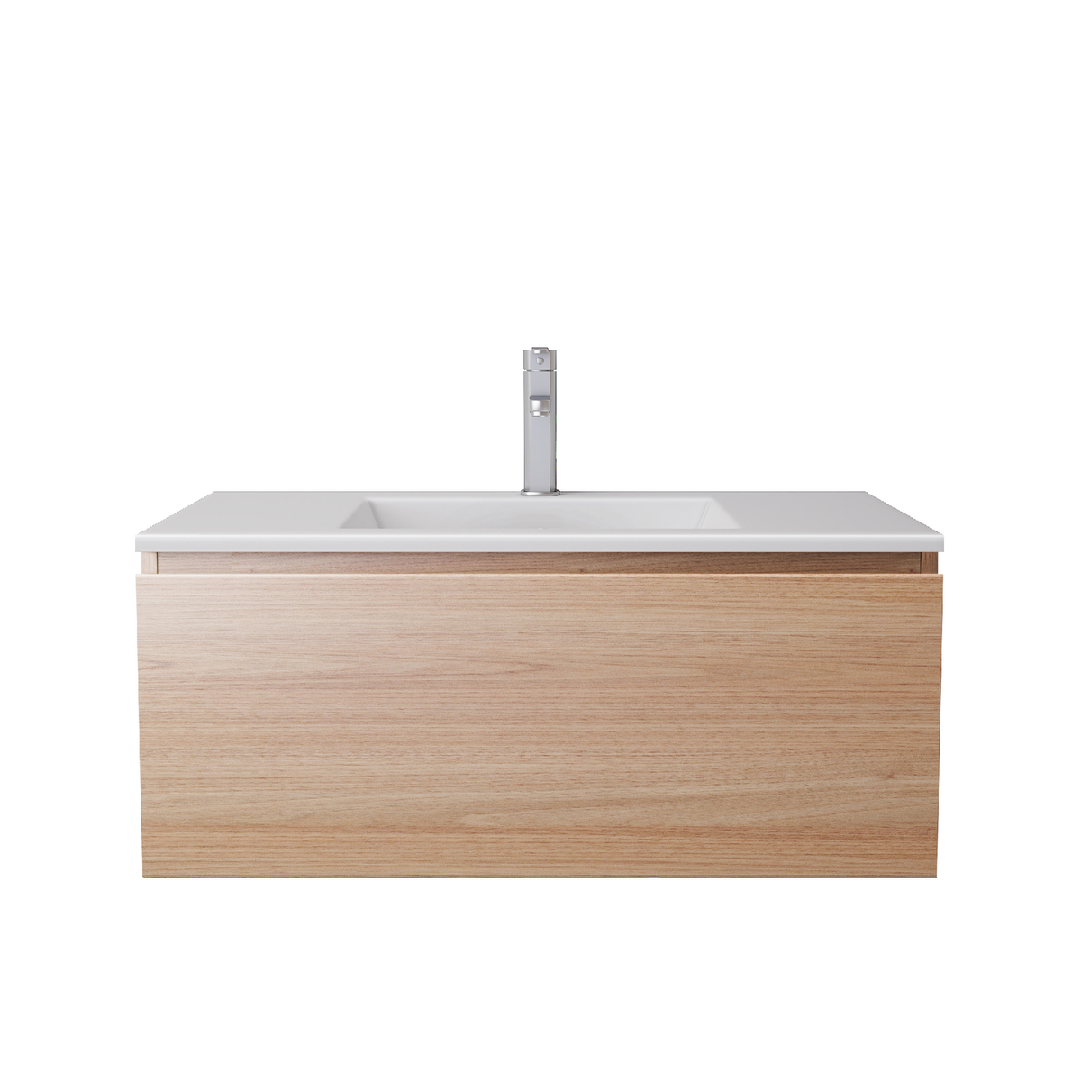 New England Joinery 900m Slim Regal Top Wall Hung Vanity - Bunnings ...