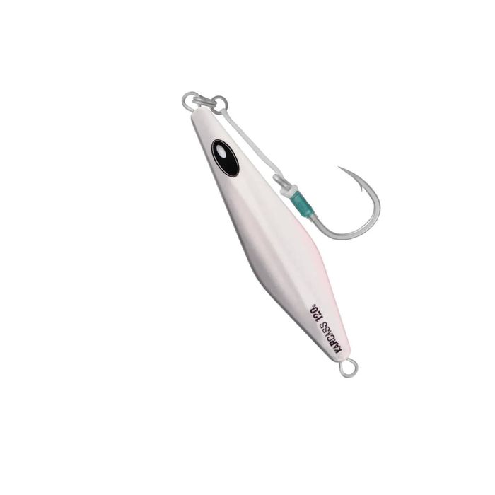 Halco Karcass Slow Pitch Fishing Metal Jig 120g H91 Silver Shadow