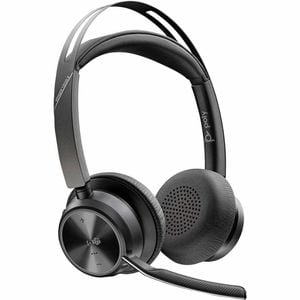 Poly Voyager Focus 2 Wired/wireless Over-the-head Stereo Headset - Black - Microsoft Teams Certification