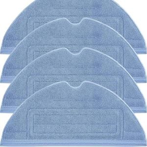 Hygieia 4x Microfiber Mop Pads for Roborock S7 & S8 Series Robots