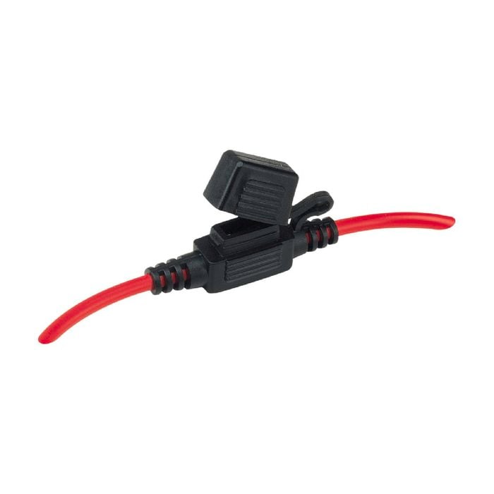 Narva 30A Mini Blade In-Line Fuse Holder With Weatherproof Cap