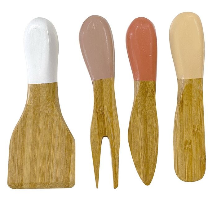 4pc Davis & Waddell Taste Mojave Bamboo Cheese Knife