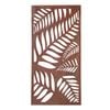 Tuscan Path 120cm Rust Fern Wall Art Screen