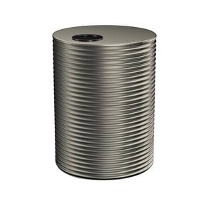 Kingspan 5000L Round Steel Water Tank - Woodland Grey 1900mm x 1860mm