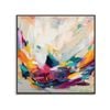 Artist Lane "New Beginnings " by Amira Rahim - 60x60cm Black Framed Canvas