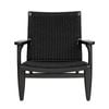 SK Designer Living | Replica Hans Wegner CH25 Easy Chair - Black