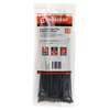 Crescent 300 x 4.8mm Black  Cable Ties - 100 Pack