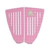 Summer vibes 2-Piece Surfboard Tail Pad / Deck Grip / Traction - Pink Mint