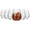 Argon Tableware Kensington Optic Crystal Tumbler Glasses - 460ml - Pack Of 6