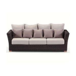 Coco 3 Seater - Huge 3 Seat Daybed In Outdoor Rattan Wicker