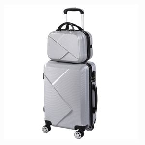 Slimbridge 2PCS  Luggage Set 20"+12" Grey