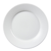 Olympia Whiteware Wide Rimmed Plates Porcelain White 230mm 12 Pack