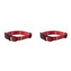 2PK Harry Potter Dog Neck Collar 33-52cm Adjustable Large  - Red