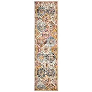 The Rug Connection Gallery 861 Off White 300x80cm - Medium Runner Transitional Pet Friendly Indoor Rug