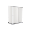 Absco Sheds 1.52 x 0.78 x 1.95m Surfmist Space Saver Single Door Shed