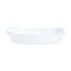 Luminarc Smart Wavy Rectangular Baking Dish 34x25cm Bakeware Opal Glass White