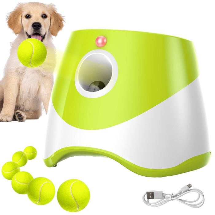 Automatic tennis ball thrower on sale