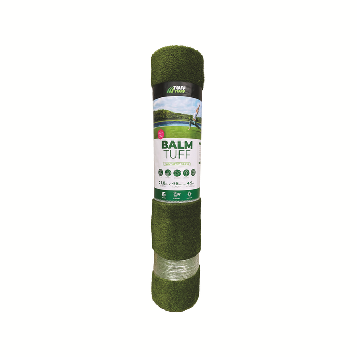 Tuff Turf 1.8 x 5m 40mm Pile Balm Tuff Synthetic Turf