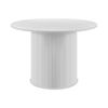 Kayla Dining Table Round 110cm White
