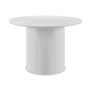 Kayla Dining Table Round 110cm White