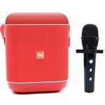 Portable Bluetooth Speaker Wireless Microphone Karaoke TG523K