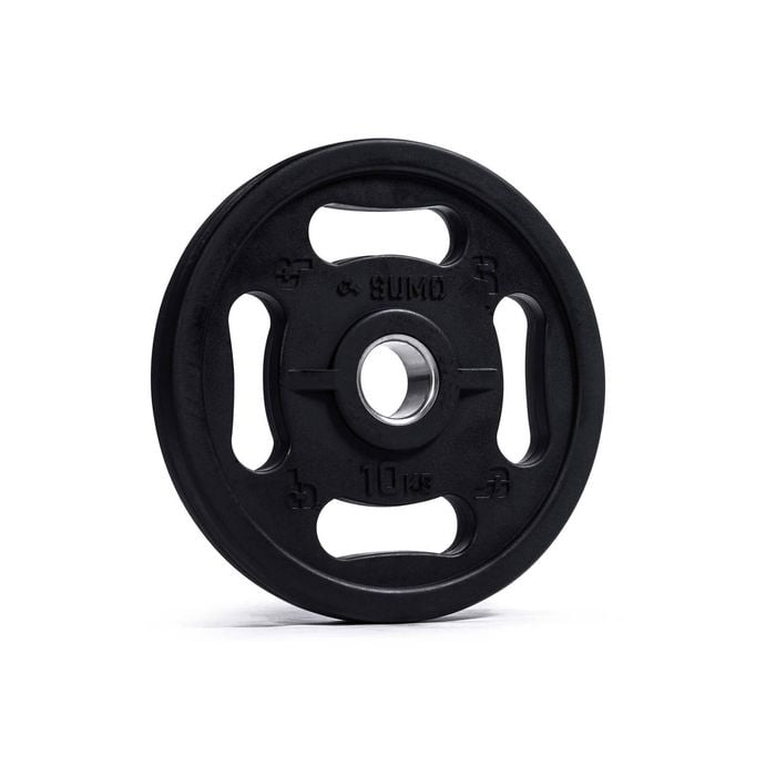 Sumo Strength 4 Grip Rubber Weight Plate - 10kg (single)
