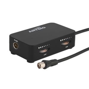 Antsig Separate VHF/UHF Gain Control Indoor Antenna Amplifier