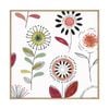 Artey | Afterward - Framed Canvas - Natural Frame - 100 x 100cm