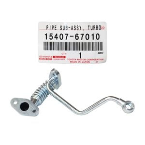 Genuine Turbo Charger Oil Feed & Return Pipe For Toyota Landcruiser Prado 1kz-te 3.0l
