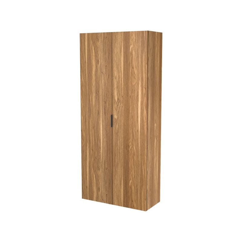 Lugna 2048 x 900 x 580mm Cove 3 Shelf 3 Drawers Double Door Storage Cabinet