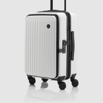 Nere White Venture Dual Open 56cm Suitcase