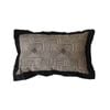 Tribal Black Oblong Filled Cushion 30 x 50 cm
