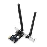 Mercusys MA86XE AXE5400 Wi-Fi 6E Bluetooth 5.2 PCIe Adapter, 2402Mbps @6GHz,2402Mbps @5GHz, 574Mbps@2.4GHz