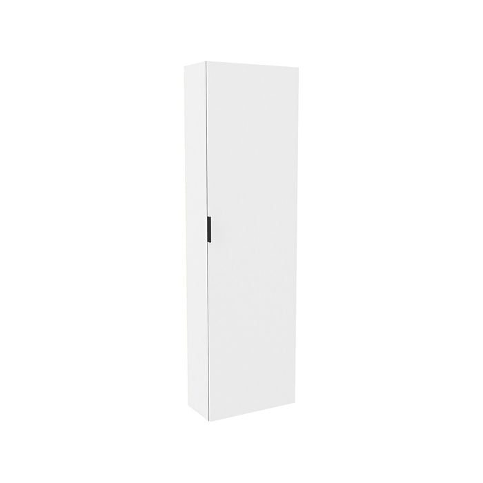 Lugna 2048 x 600 x 280mm White 5 Shelf 1 Right Hand Door Cabinet