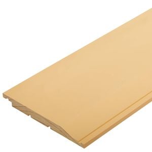 215 x 18mm Random Length Pineclad Bevel Rustic Dressing Grade H3.1 Pre-Primed Pine