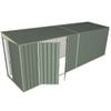 Build-a-Shed 1.5 x 6 x 2m Skillion Double Hinged Side Doors Shed - Green