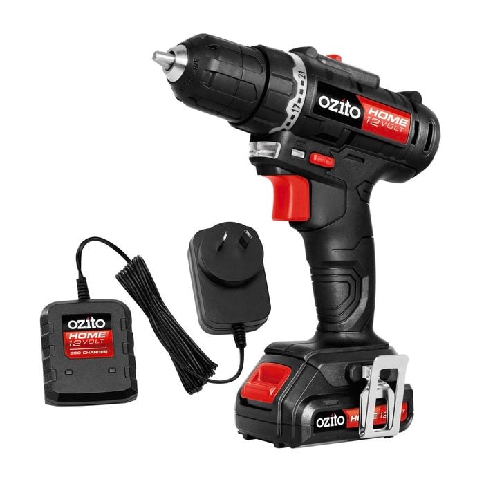 Ozito Home 12V Cordless Drill Driver Kit
