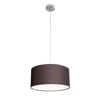Marco 40cm Chocolate 2 Light Drum Pendant
