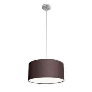 Marco 40cm Chocolate 2 Light Drum Pendant