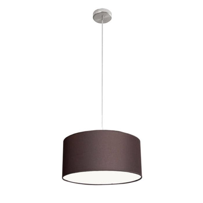Marco 40cm Chocolate 2 Light Drum Pendant